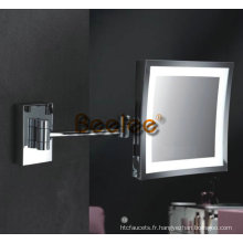 Miroir grossissant de mur de 10 pouces LED (M-8808)